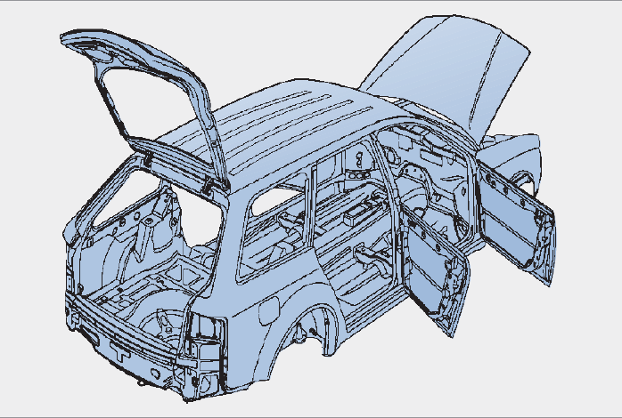 GİRİŞ - Support and load-bearing structure Operational unit: Vehicle structure as support structure, exemplified by body Subfunction: Support