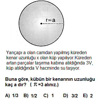 FEN BİLİMLERİ 3) Bu bölümde 0 adet soru bulunmaktadır.