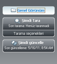 bileşenlere genel bakış kısmında bulunan ilgili simgeyi sağ tıklatarak açtığınız bağlam menüsünden ulaşabilirsiniz).