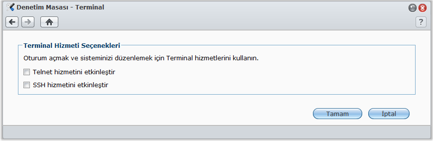 Admin'in Parolasını Sıfırlayın admin parolasını unutursanız ve bu nedenle DSM'de oturum açamıyorsanız, parolayı boş olarak sıfırlayabilir ve yeni bir parola ayarlayabilirsiniz.