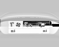 120 Klima Sistemi Otomatik mod AUTO Maksimum düzeyde konfor için temel ayar: AUTO düğmesine basıldığında hava dağıtımı ve fan hızı otomatik olarak ayarlanır. Tüm havalandırma çıkışlarını açın.