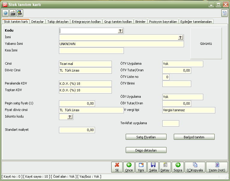 14.2.2 Program Türleri Series 9000 içinde yer alan program türlerini 8 başlık altında inceleyebiliriz. Bunlar; 1. Bilgi giriş programları 2. Rapor programları 3.