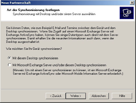 Activesync Manager sihirbaz donanımı yükleyince çalışmaya başlar 4.