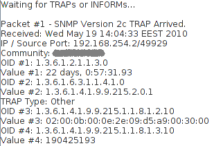 SNMP Trap?