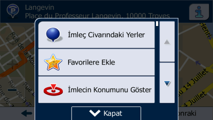 3.7 Bir uyarı noktasını düzenlemek Daha önce kaydedilmiş veya yüklenmiş bir uyarı noktasını düzenleyebilirsiniz (örneğin bir hız kamerası veya