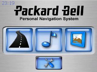 11 Bölüm 11- Packard Bell GPS Ayarları Destinator Navigates uygulamasını başlatır Fotoğraf Görüntüleyiciyi