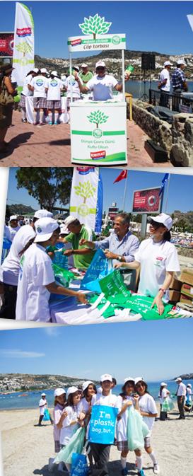 18.Sosyal Sorumluluk Projeleri ÇEVRE GÜNÜ Bodrum Gündoğan Beldesi'nde 5 Haziran Dünya Çevre Günü kapsamında yapılan etkinliğe büyük ilgi.