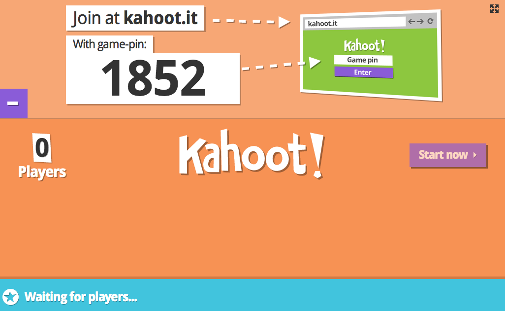 Öğrencileriniz kahoot.