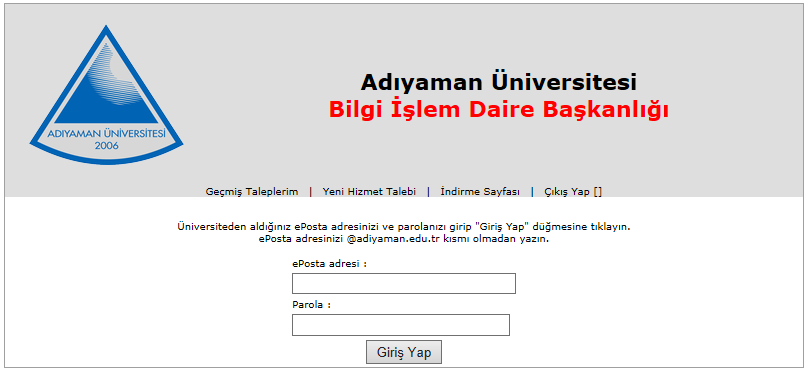 Teknik Hizmetler Biriminin yaptığı iģler birim web sayfamızda bulunan Arıza Talep Formu doldurularak takibi yapılmaktadır.