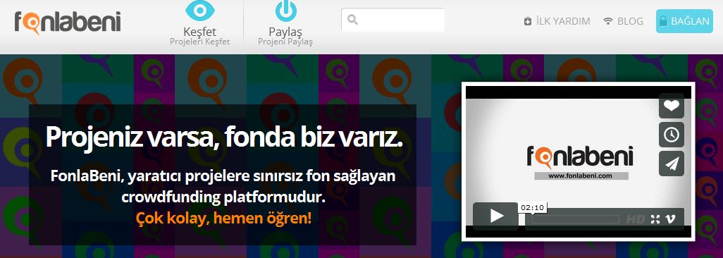 İLGİNÇ WEB SİTELERİ FONLABENİ.COM T ürkiye nin en yaratıcı crwdfunding platfrmu larak dikkat çeken fnlabeni.cm, aklında bir prjesi lanlar için aradıkları fnu bulabilecekleri yegane yer.