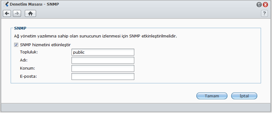 Synology DiskStation'ı Yeniden Yükleyin Synology DiskStation Kullanım Kılavuzu Synology DiskStation sunucunuzu verilerini kaybetmeden yeniden yüklemek isterseniz arka paneldeki RESET düğmesini