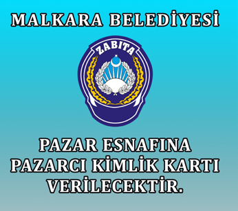 Başvuru yapmayan pazarcı esnafının yer tahsisleri iptal edileceğinden dolayı pazarcı kimlik kartı alabilmeleri için 28 Temmuz 2014 tarihine kadar tebliğ edilen başvuru formunu ve istenen evrakları