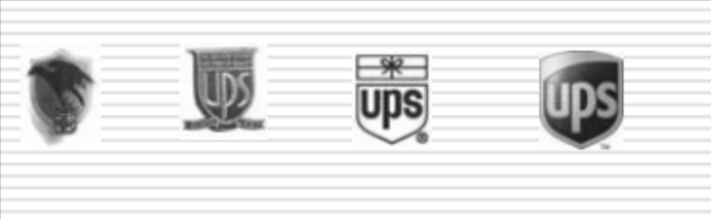 Şekil 4.2 : Ups firmasının logosunun zaman değişimi Kaynak : Kotler & Pföertsch, 2006, s.48 4.5.