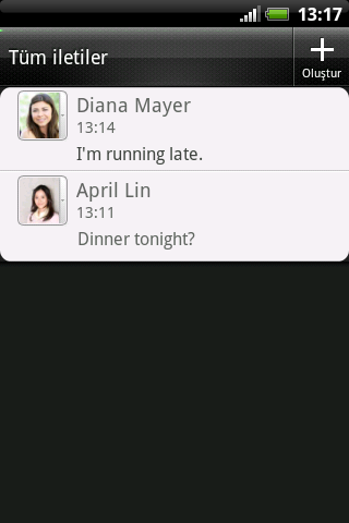 103 İletiler İletiler İletiler Açma Hayatta önem verdiğiniz kişilerle irtibatta kalın. Metin (SMS) ve multimedya (MMS) mesajları oluşturup göndermek için İletiler uygulamasını kullanın.