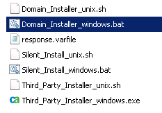 Örn_k: Wcn^ows't[ Küm_l_nm_mcş Ork_str[törü 4.1 SP01'^_n Sürüm 4.2'y_ Yüks_ltm_ 4. Yükleme ortamında DVD1 klasörüne gidin ve Domain_Installer_windows.bat öğesini başlatın. 5.
