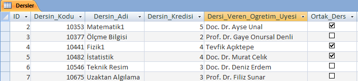 UYGULAMA 1: Uygulama kapsamında bir Gayrimenkul değerleme firmasına altyapı oluģturabilecek bir veritabanı oluģturulacaktır.