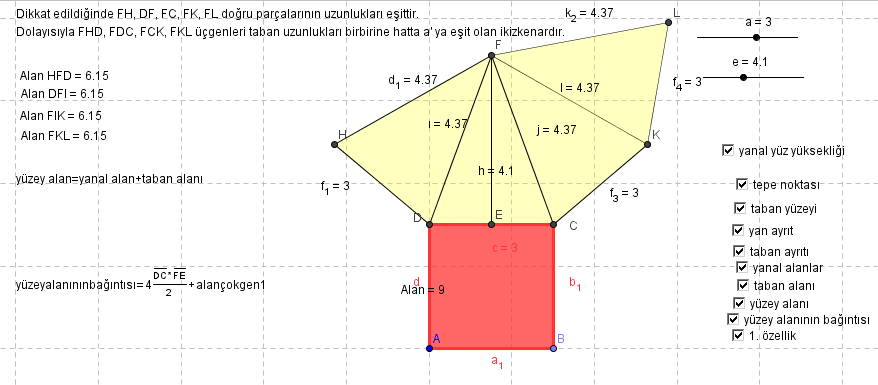 Yukarıda da belirtildiği gibi gizlenen sınama değerleri de olduğu gibi üzerine tıklanıldığında metinlerde ortaya çıkacaktır.