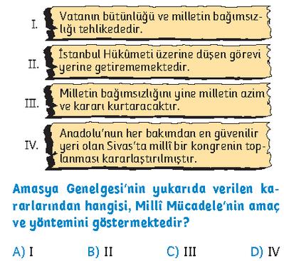 a)teslimiyetçi-mücadeleci b)suskun-araştırmacı c) isyancı-uzlaşmacı d) mandacı-ayrılıkçı 8-Erzurum Kongresi esnasında 9. ordu müfettişliğinden alınmasına Mustafa Kemal in tepkisi ne oldu?
