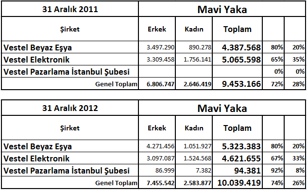 158 Vestel ġirketler Grubu nda çalıģmak için baģvuru yapan adayların baģvuru formu doldurma sürecinden baģlayarak mülakat ve sonrasında iģe alındıktan sonra hiçbir aģamada ayrımcılık vurgulayan