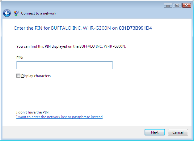 Bölüm 3 - Kablosuz Ağa Bağlanma Aşağıdaki ekran görüntülenirse, [I want to enter the network key or passphrase instead