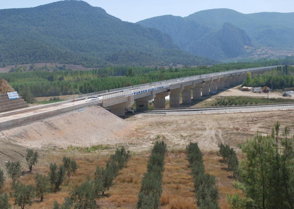 İnönü-Vezirhan (54 km) inşaatında % 85 fiziksel