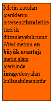 İçeriğimize resim ekleyin. Şekil 2.4: Satır kayma yapılan metin kutusu İçerik değişkenine yukarıdaki kod eklendiğinde artık metin alanı içerisinde gulumse isimli dosya gözükecektir.