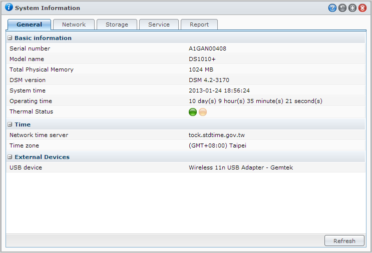 Bölüm Gelişmiş Yönetim Görevlerini Bölüm 21: Gerçekleştirin 21 Synology DiskStation Manager sistem bilgisini kontrol etme, sistem kaynaklarını izleme, bildirim hizmetlerini yönetme, DSM'i geri