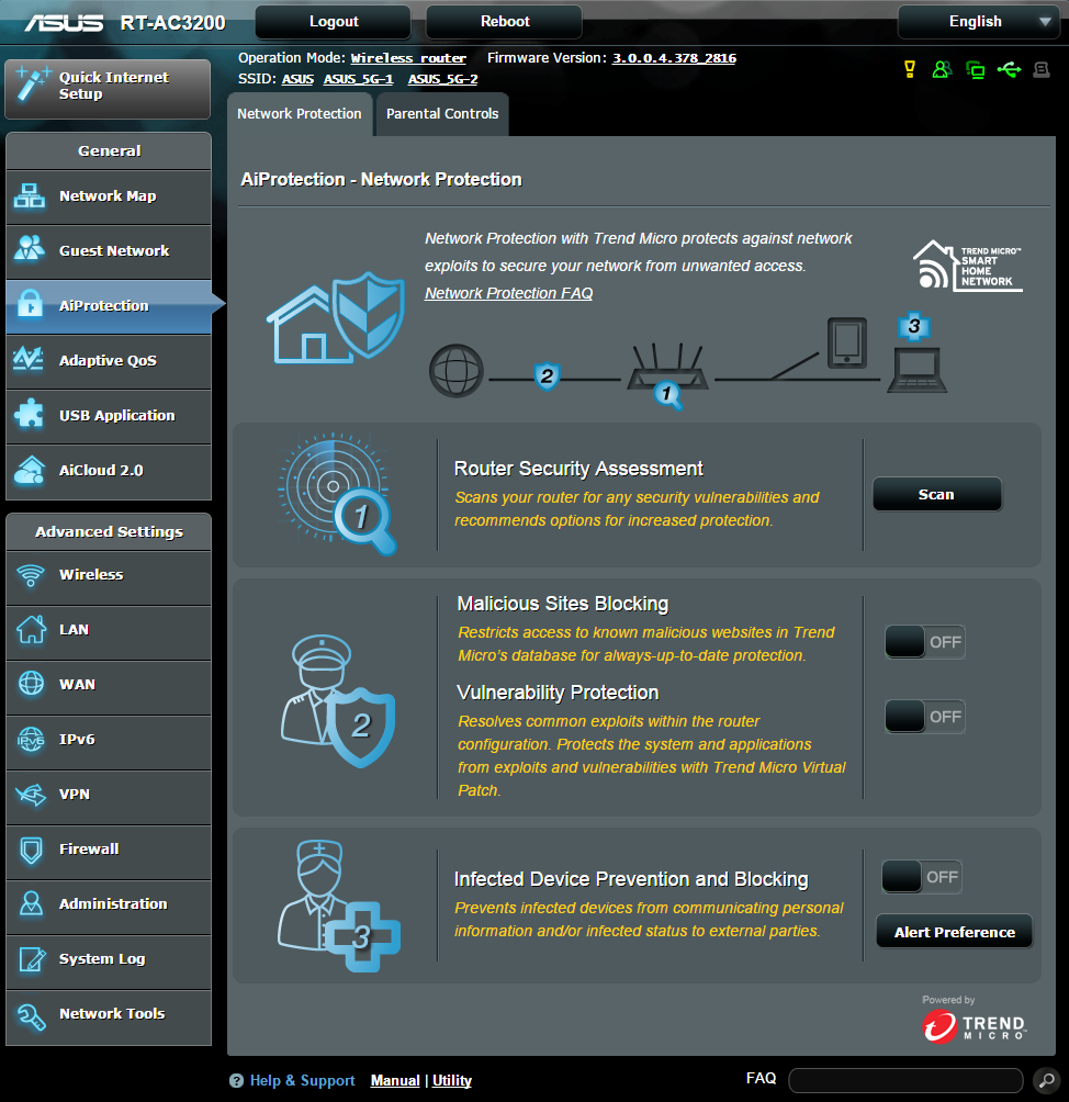 3.3.1 Ağ Koruması Network Protection (Ağ Koruması) ağın kötüye kullanımını önleyip, ağınızı istenmeyen erişime karşı güvenli kılar. Ağ Korumasını Yapılandırma Ağ Korumasını yapılandırmak için: 1.