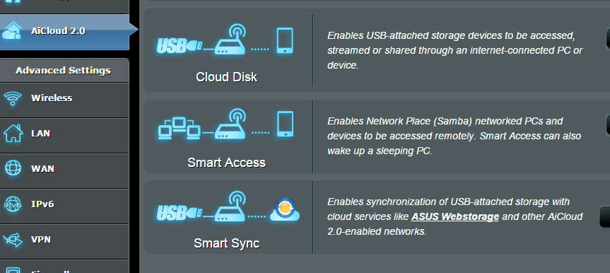 3.6.2 Akıllı Erişim Akıllı Erişim işlevi, ev ağınıza yönlendirici etki alanı adıyla kolayca erişmenizi sağlar. NOTLAR: ASUS DDNS ile yönlendiriciniz için bir etki alanı adı oluşturabilirsiniz.