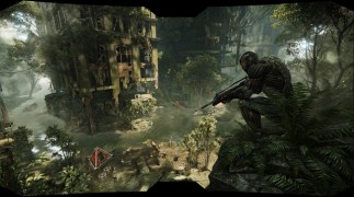 Gözlerime İnanamıyorum Crysis 3 ün olağanüstü görsel efektlerine diyecek yok. Olabildiğine başarılı, olabildiğine etkileyici. Su birikintilerine kadar, bir çok şeyin ayrıntısını görebiliyoruz.