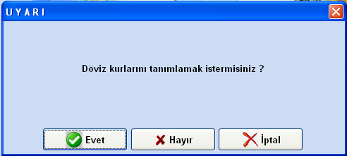 Kullanıcı adı ve parola girilerek F5 Giriş butonuna tıklanır. Eğer kullanıcı adı veya parola hatalı girilirse program giriş yapmadan kendisini kapatır.