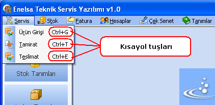 3.2.1.4 Araç Çubuğu Bu menü seçenekler menüsün butonlar kullanılarak yapılmış şeklidir. Sadece Mouse ile kullanıma uygundur.