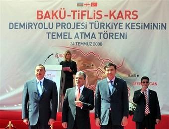 AZERBAYCAN-GÜRCİSTAN-TÜRKİYE Toplam 840 km 503 km (AZ); 259 km (GÜR); 78 km (TR) AZ (503 km yenileme); GÜR (Marabda-Akhalkalaki: 153,1 km yenileme ve iyileştirme / Akhalkalaki- Türkiye sınırı: 29,3