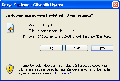 Bunu false yaparsanız müziğiniz sayfada otomatik olarak başlamayacaktır. <embed src=muziklerim/muzik.mp3 width=300 height=300 autostart=false> Sesi istediğiniz kadar çalabilirsiniz.