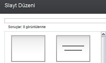 Slayt düzeni uygulama İyi bir düzen, bilginin izleyicinize daha kolay aktarılmasına yardımcı olabilir.