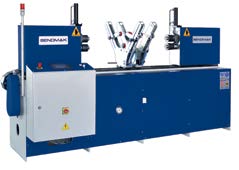 PLC Kontrol ile kullanıcıya; hızlı, kolay ve pratik kompakt şekillendirme olanağı sağlar. Makinada kullanılan vals topları opsiyoneldir. This machine is designed for air conditioning sector.