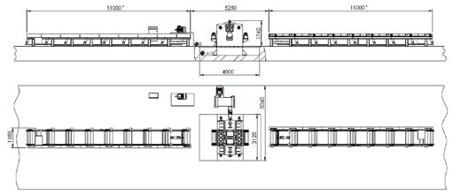 Çekme Dayanımı (MPa) Tensile Strength of Flange (MPa) Makine Gücü (kw) Machine Power (kw) Doğrultma Hızı (m/dk)