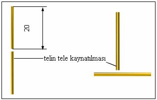 7: Telin halkaya kaynatılması 2.2.3. Güverse Kaynak İşlemleri Takıların üzerinde süsleme yapmak için kullanılan içi dolu küçük küreciklere güverse denir.