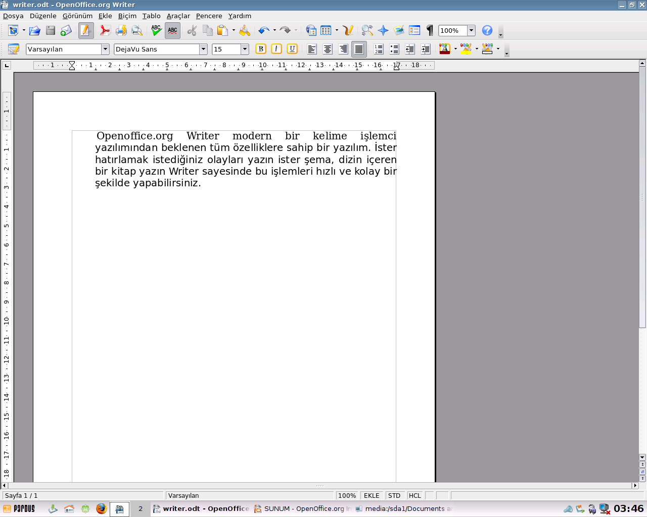 Openoffice.