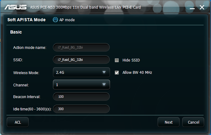 Configuration (Yapılandırma) > Edit Config (Yapılandırmayı Düzenle) > Wireless Mode (Kablosuz Mod) seçeneğine tıklayın.