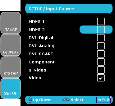 Kontroller Setup Turkce Language OSD menusunde çoklu dil seçmek için veya tuşlarına basınız ve alt menuden veya tuşlarına basarak istenilen dil ayarını yapınız. tuşuna basarak seçimi onaylayınız.