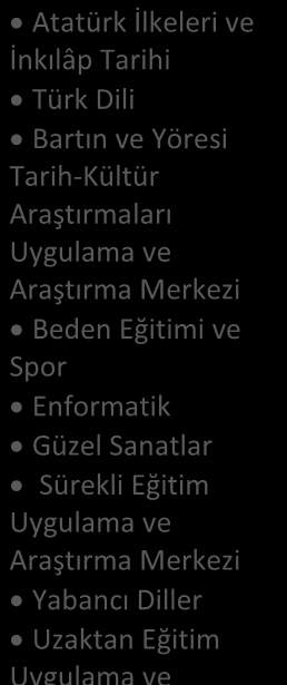 ÜNİVERSİTENİN AKADEMİK TEŞKİLAT ŞEMASI Rektör Senato Yönetim Kurulu Rektör Yardımcısı Rektör Yardımcısı Rektör Yardımcısı Fakülteler Enstitüler Yüksekokullar Meslek Yüksekokulu Rektörlüğe Bağlı