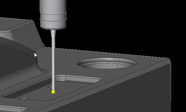 Mastercam X7 Renishaw P+ Ayrıca üretilen parça veya kalıp üzerinde Makinadan sökülmeden ölçü kontrolü yapılabilir.