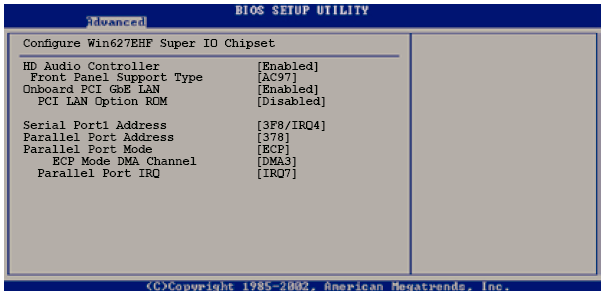 Internal Graphics Mode Select [Enabled, 8MB] Dahiligrafik m odunu ayarlar. Ayarlam a seçenekleri: [Disabled] [Enabled, 1MB] [Enabled, 8MB] Graphics memory type [Auto] G rafik bellek tipinibelirler.