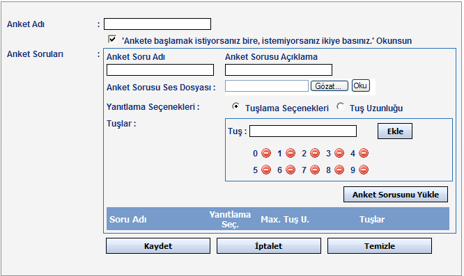 Auto Dialer Uygulaması Autodialer uygulaması size telemarketing, müşteri bilgilendirilmesi, anket gibi dış arama kampanyalarınızı en iyi şeklide yönetmenizi sağlar.