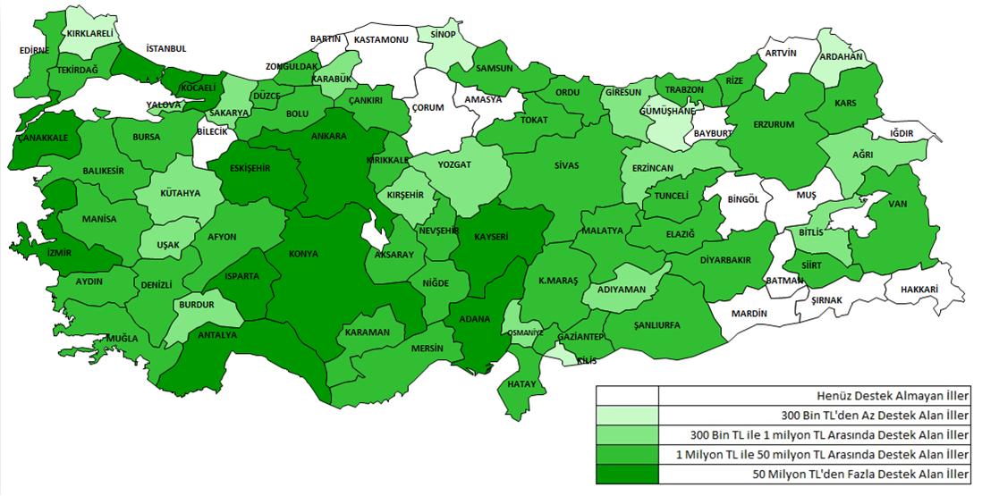 2012: İllere Göre