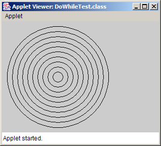 1 // Fig. 5.7: DoWhileTest.java 2 // Using the do...while statement. 3 import java.awt.graphics; 4 5 import javax.swing.