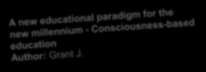 Eğitimde Paradigma Değişimi Constructivist Learning System: A New Paradigm Weiqi Li, Michigan