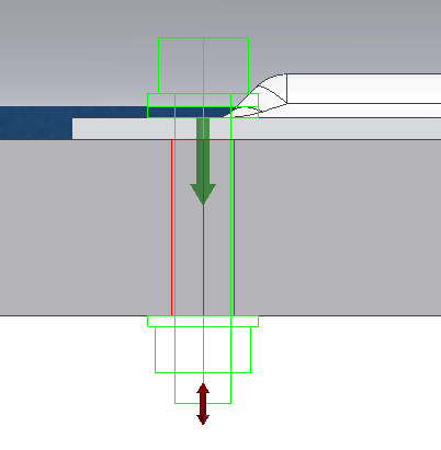 SAYISAL GRAFİK Autodesk Inventor 2008 Tanıtma ve Kullanma Kılavuzu 14. Bu sefer, DIN 125 1-A pulunu işaretleyin. 15. Şimdi de bağlantının bitimine parça yerleştirelim. 16.