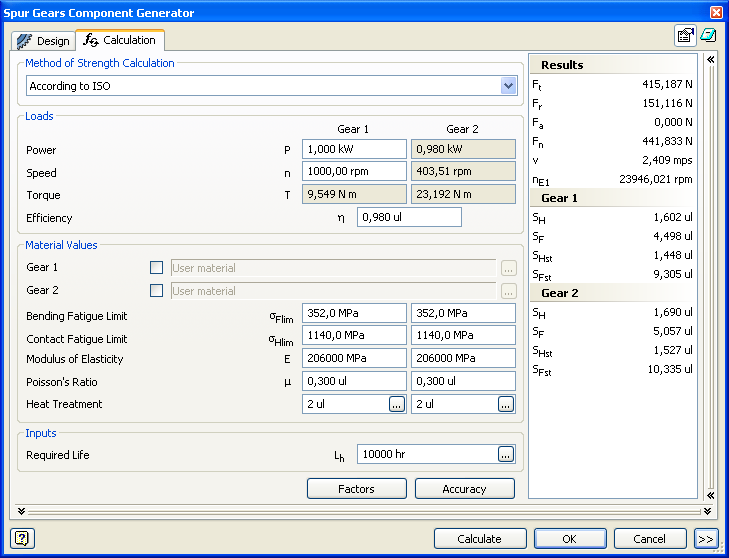 Autodesk Inventor 2008 Tanıtma ve Kullanma Kılavuzu SAYISAL GRAFİK Calculation bölümü hesaplama